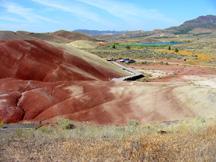 Painted Hills and vista
